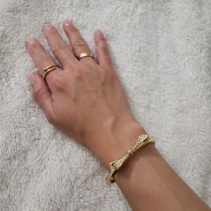 Kate spade New York crystal pave bow bracelet
